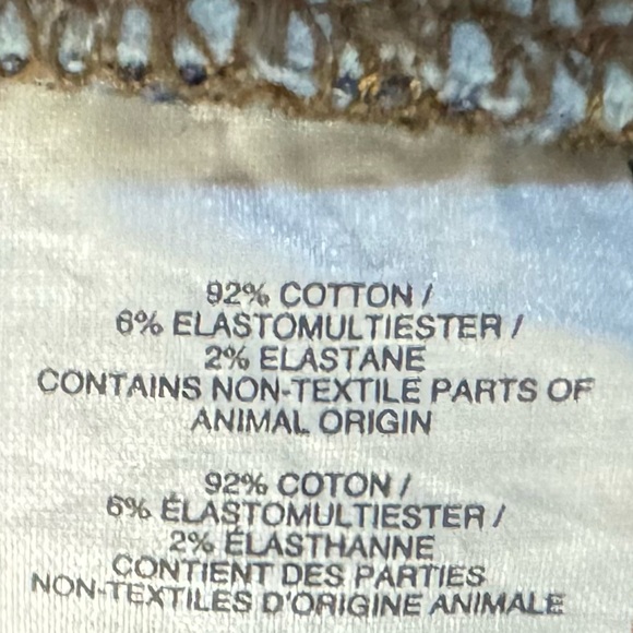 J. Crew Ashbury Flare Sz 29 High Rise Medium Wash Stretch Raw Hem - Picture 15 of 15